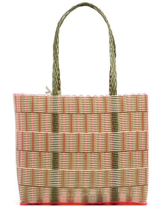 Rayas Collective: Large woven basket bag - Aperitivo - women_0 | Luisa Via Roma