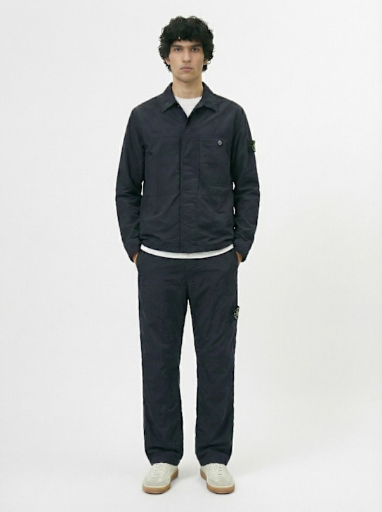 Stone Island: Nylon shirt - men_1 | Luisa Via Roma