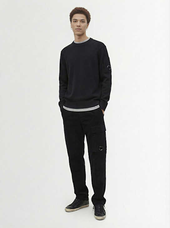 C.P. Company: Wool blend crewneck sweater - men_1 | Luisa Via Roma