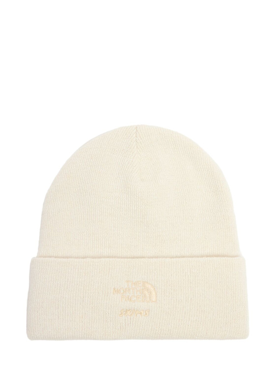 The North Face: SKIMS knit beanie - Sk Bone - women_0 | Luisa Via Roma