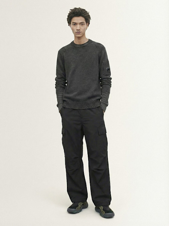 C.P. Company: 羊毛混纺圆领毛衣 - men_1 | Luisa Via Roma