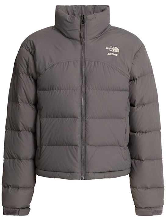 The North Face: SKIMS 2000 Retro Nuptse jacket - Sk Gunmetal - women_0 | Luisa Via Roma
