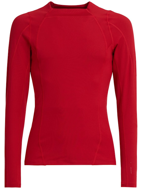 Nike: Jacquemus base layer top - Rouge - men_0 | Luisa Via Roma