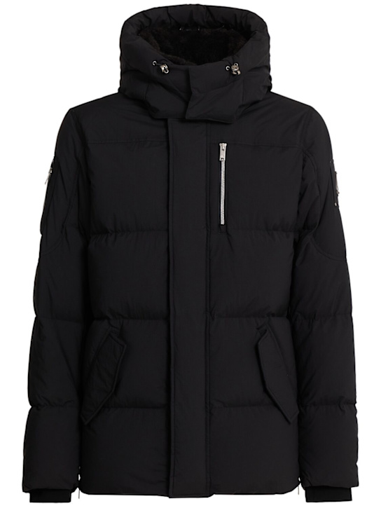 Moose Knuckles: 3Q Everest羽绒服 - 黑色 - men_0 | Luisa Via Roma