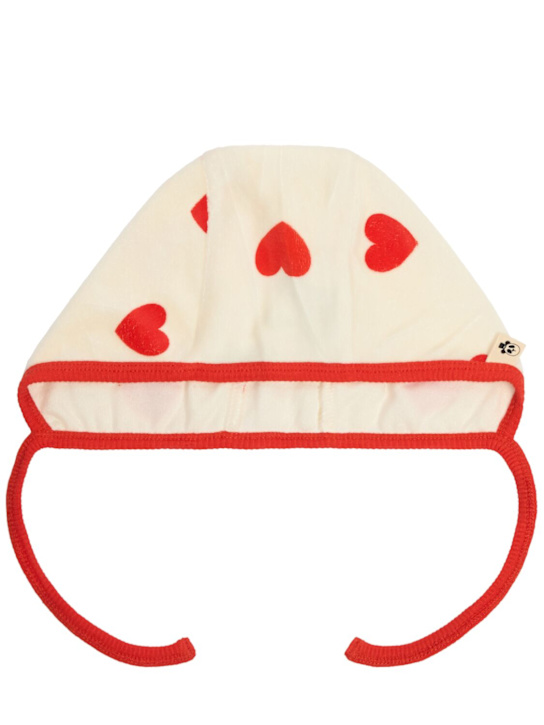 Mini Rodini: Printed cotton blend hat - Weiß - kids-boys_0 | Luisa Via Roma