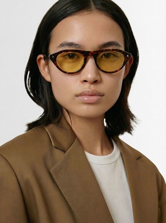 Prada: FLIEGER-SONNENBRILLE AUS ACETAT - Schildkröte - women_1 | Luisa Via Roma