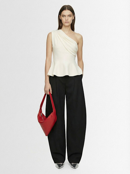 Maeden: Vancouver leather shoulder bag - Lip - women_1 | Luisa Via Roma