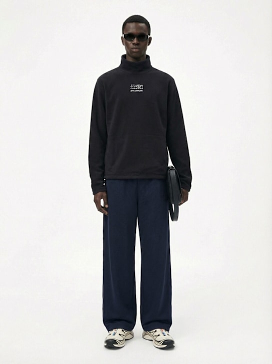 MM6 Maison Margiela: Salomon casual jacket - Washed Black - men_1 | Luisa Via Roma