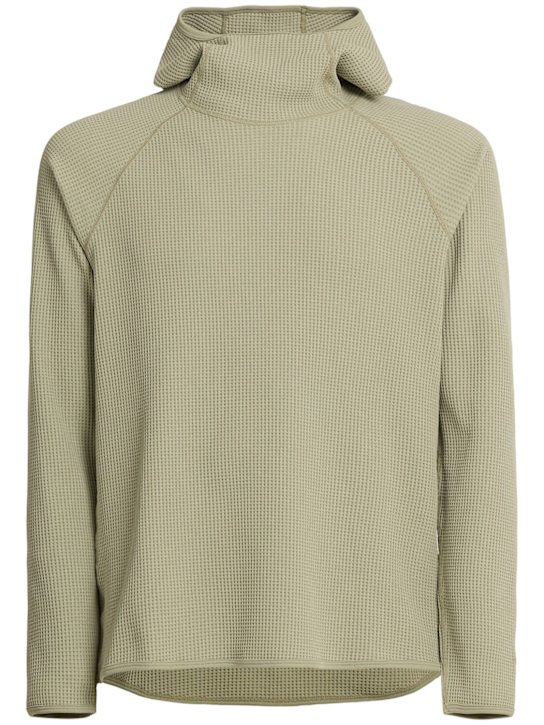 Goldwin: WF Light long sleeve hoodie - men_0 | Luisa Via Roma