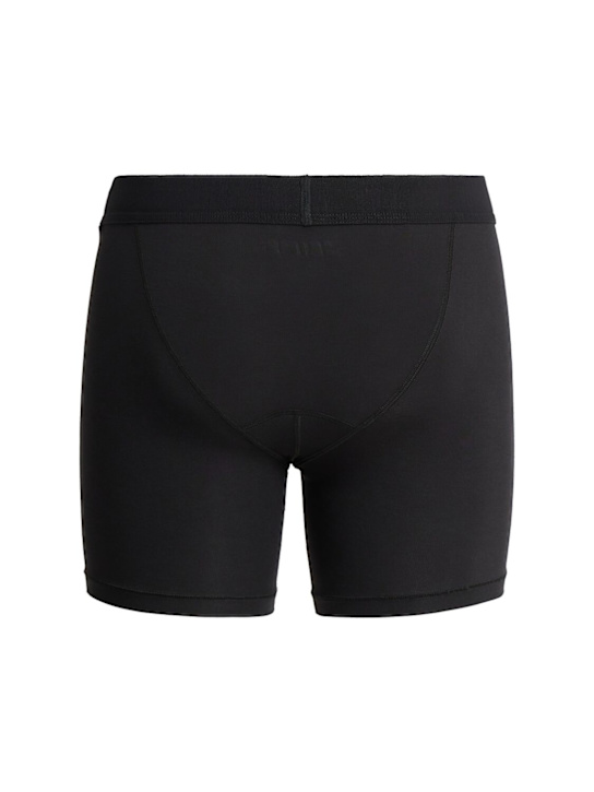 Skims: Pack of 3 cotton 5 inch boxer briefs - Onyx - men_1 | Luisa Via Roma