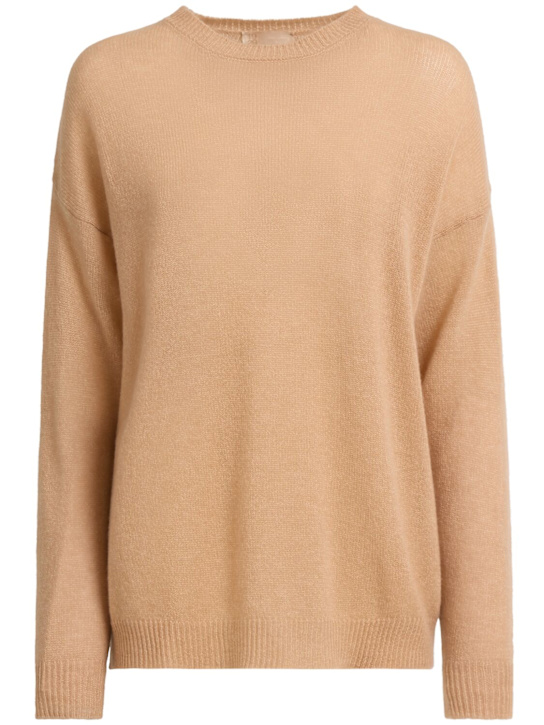 1929: Soffio cashmere crewneck sweater - デューン - women_0 | Luisa Via Roma