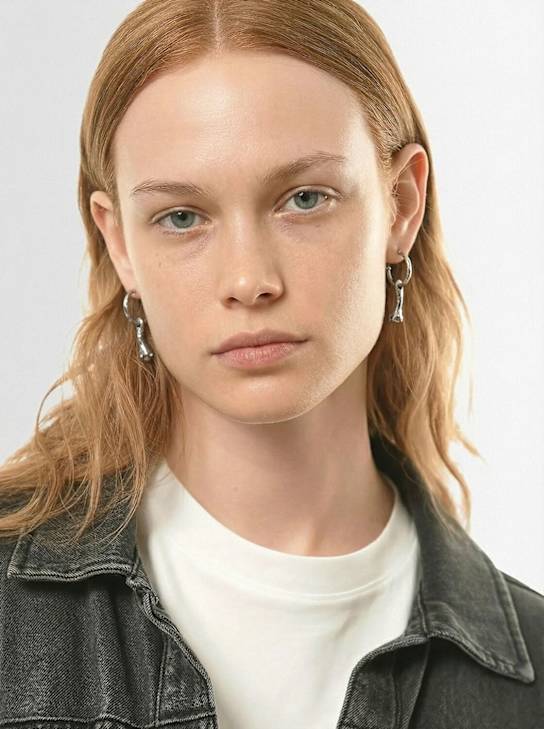 Lemaire: Clove 후프 귀걸이 - women_1 | Luisa Via Roma