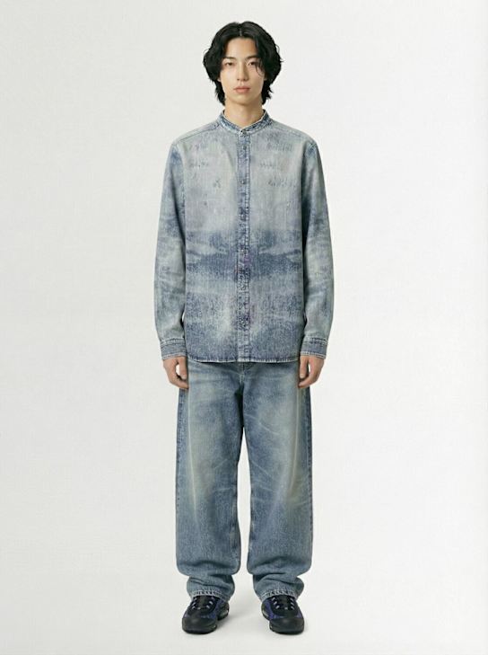 Diesel: Hemd aus Baumwoll-Denim „D-simp-fsh“ - men_1 | Luisa Via Roma