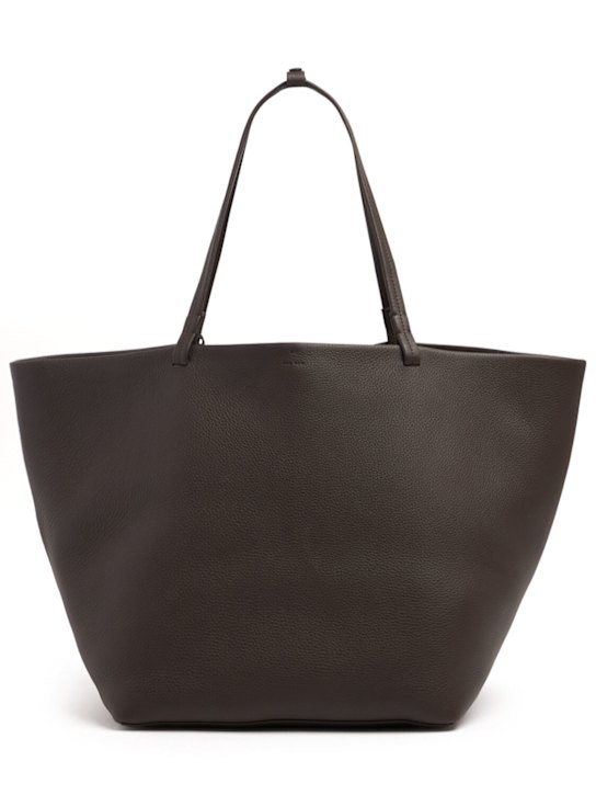 The Row: XL Park leather tote bag - men_0 | Luisa Via Roma