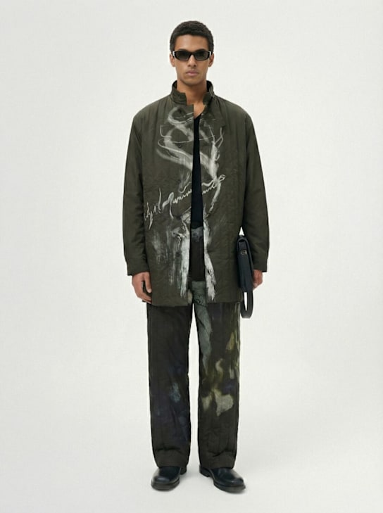 Yohji Yamamoto: Printed jacket - men_1 | Luisa Via Roma
