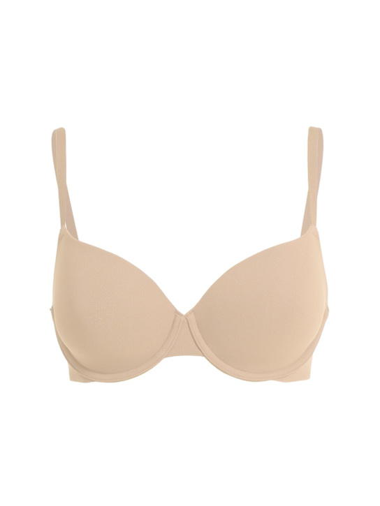 Skims: 尼龙混纺文胸 - 沙色 - women_0 | Luisa Via Roma