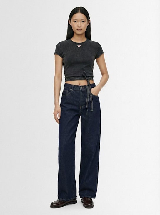 Diesel: Camiseta de algodón - women_1 | Luisa Via Roma