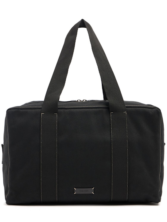 The Row: Bolso Sisal de algodón - Black Ans - men_0 | Luisa Via Roma