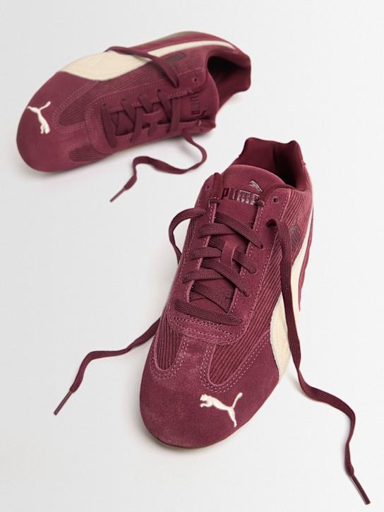 PUMA: Speedcat sneakers - Ruby Shimmer - women_1 | Luisa Via Roma