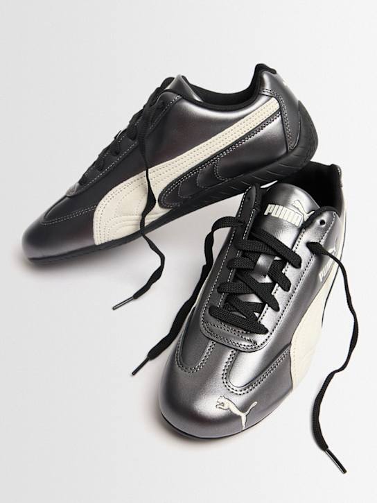 PUMA: Speedcat sneakers - Puma Black - women_1 | Luisa Via Roma