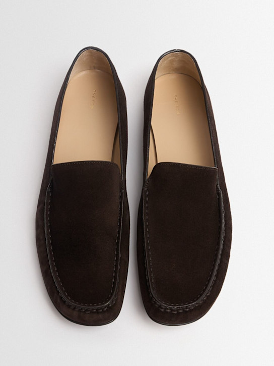 The Row: Zapatillas planas de ante - women_1 | Luisa Via Roma