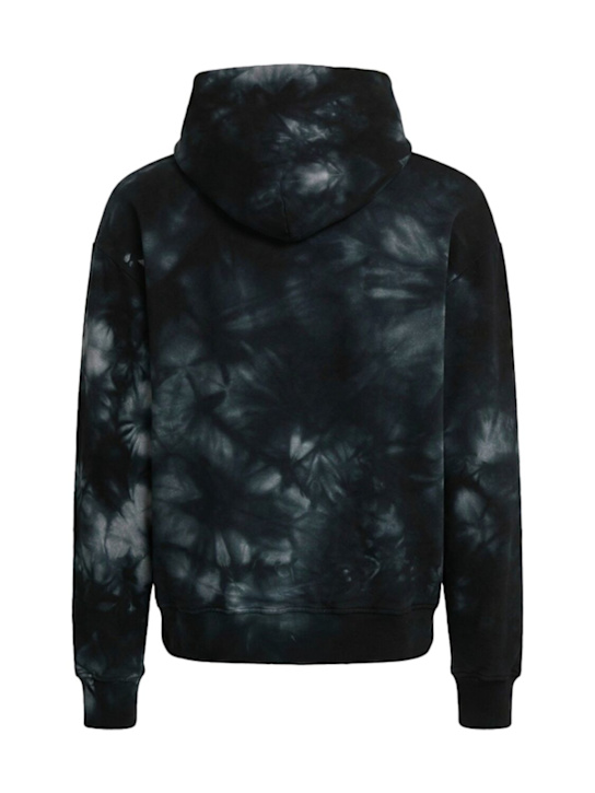 Kiddin: コットンブレンドフーデッドスウェットシャツ - ブラック - kids-girls_1 | Luisa Via Roma