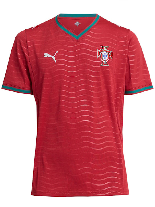 PUMA: FPF Home Jersey Replica Portugal t-shirt - Club Red/Green - men_0 | Luisa Via Roma
