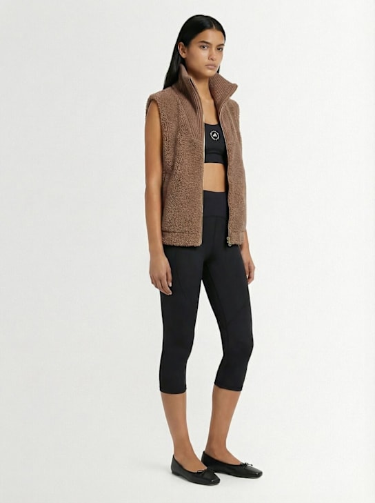 Varley: Aspen knit vest - Ash Taupe - women_1 | Luisa Via Roma