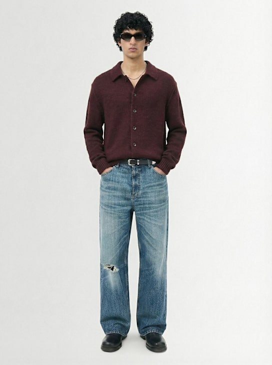 Seven Gauge: Alpaca blend overshirt - men_1 | Luisa Via Roma