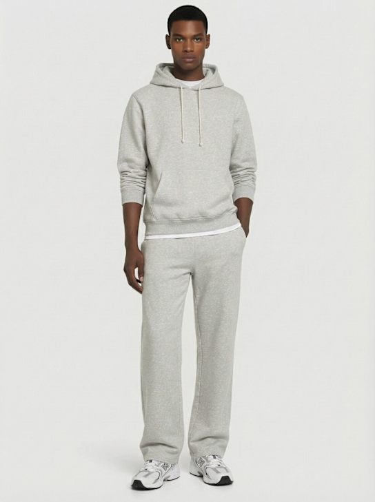 Skims: Sudadera con capucha - Light Heather G - men_1 | Luisa Via Roma