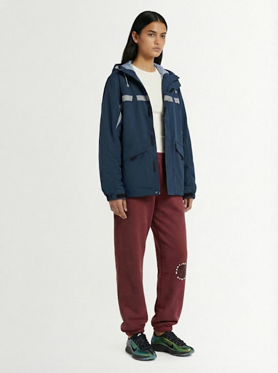 Nike: Martine Rose ski parka - Bleu Marine/Gris - women_1 | Luisa Via Roma