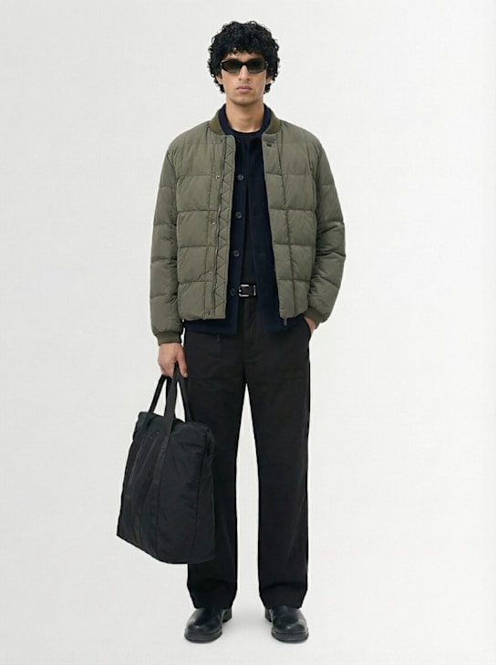 Massimo Osti Studio: Cotton & poly gabardine pants - men_1 | Luisa Via Roma