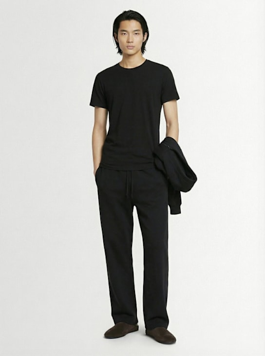 Skims: Cotton t-shirt - Onyx - men_1 | Luisa Via Roma