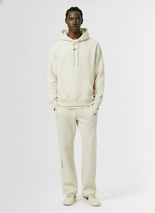 Nike: Pantaloni dritti Nocta in misto cotone - Orewood - men_1 | Luisa Via Roma