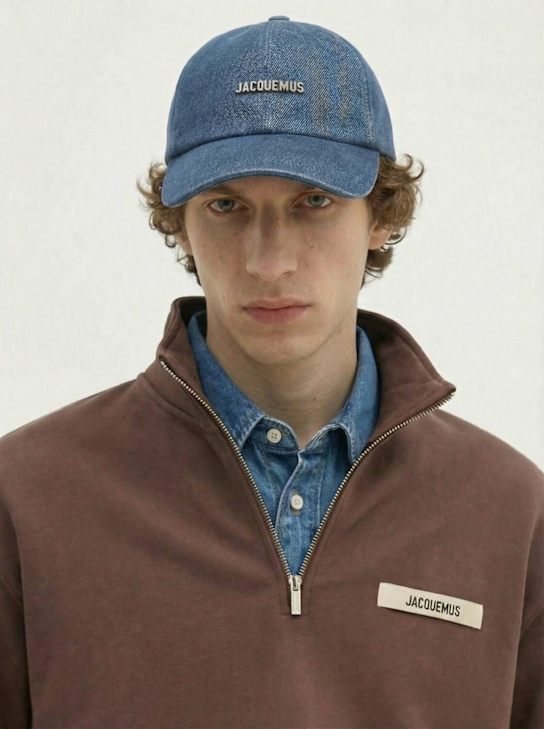 Jacquemus: La Casquette Gadjo cotton hat - men_1 | Luisa Via Roma