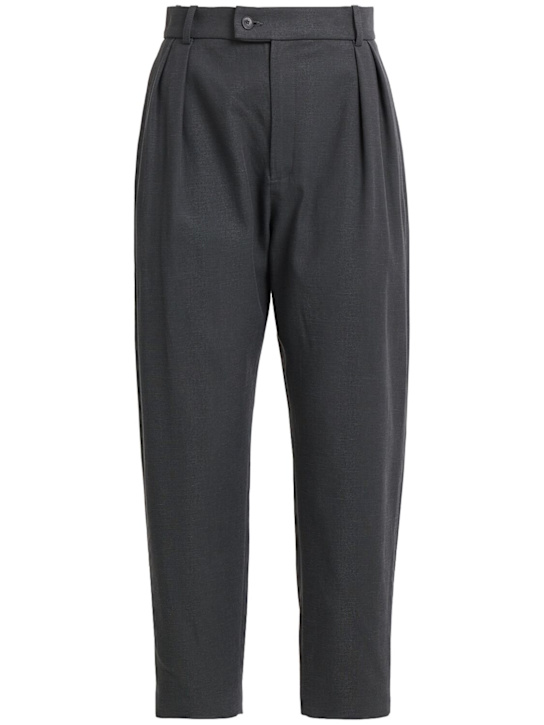 The Mannei: Cropped straight pants - Grigio - women_0 | Luisa Via Roma