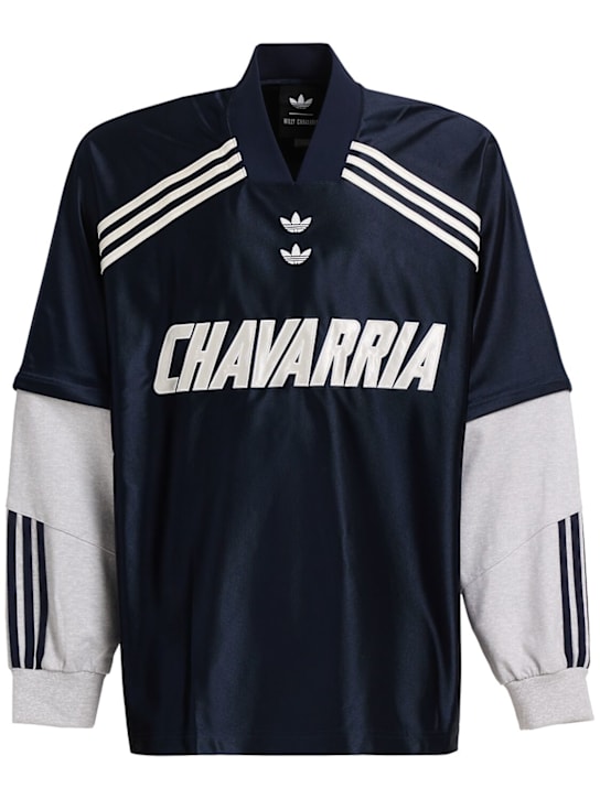 adidas Originals: Willy Chavarria Dazzle jersey - men_0 | Luisa Via Roma