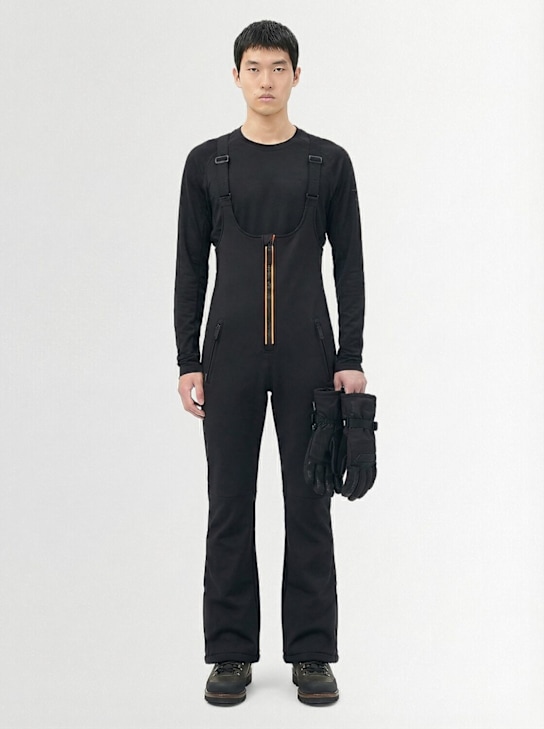 K-Way: Bochaine softshell nylon ski overalls - men_1 | Luisa Via Roma
