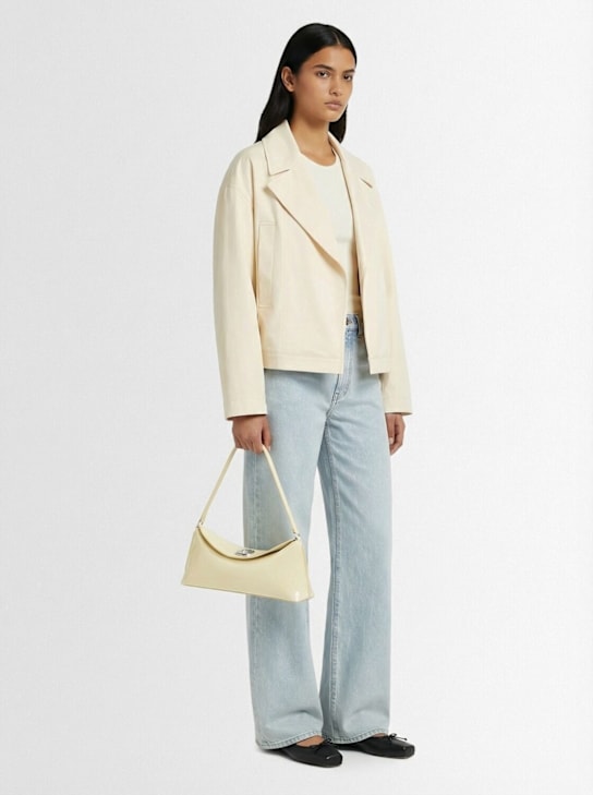 Jacquemus: Le Calisso leather shoulder bag - women_1 | Luisa Via Roma