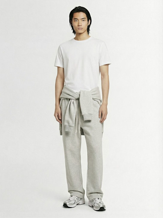 Skims: Cotton t-shirt - Chalk - men_1 | Luisa Via Roma