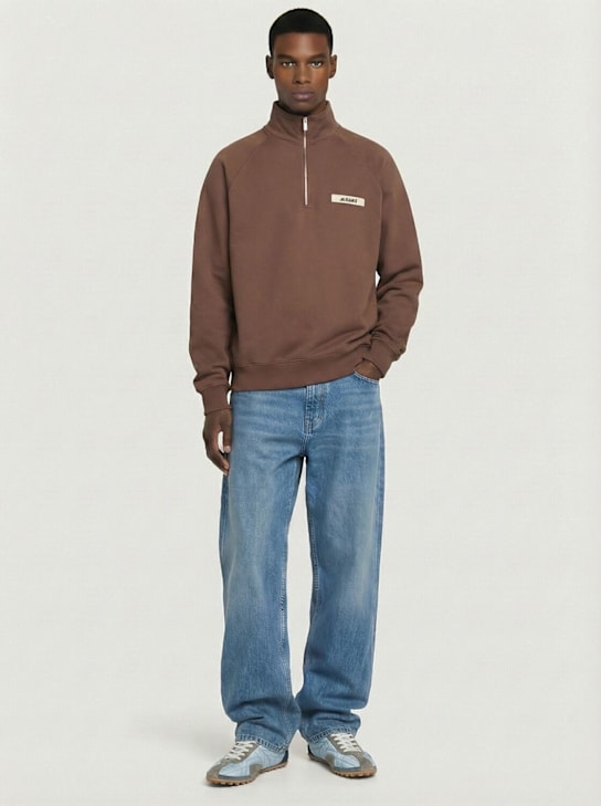 Jacquemus: Le Camionneur Gros Grain sweatshirt - men_1 | Luisa Via Roma