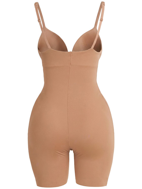 Skims: 尼龙混纺深V至大腿连体衣 - Sienna - women_1 | Luisa Via Roma