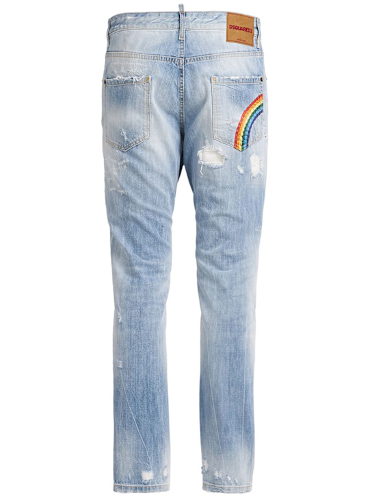 Dsquared2: Jeans de teddy - Azul Marino - men_1 | Luisa Via Roma