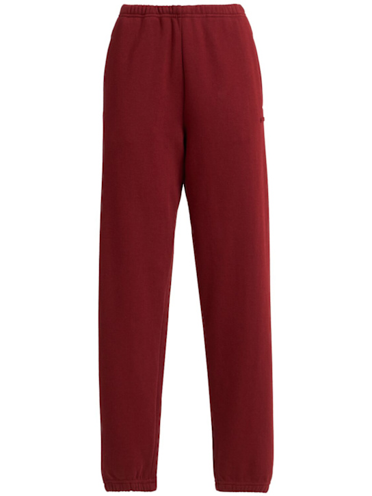 Skims: Cotton classic jogger pants - Merlot - women_0 | Luisa Via Roma