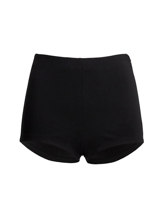 Skims: High waist hot shorts - Obsidian - women_0 | Luisa Via Roma
