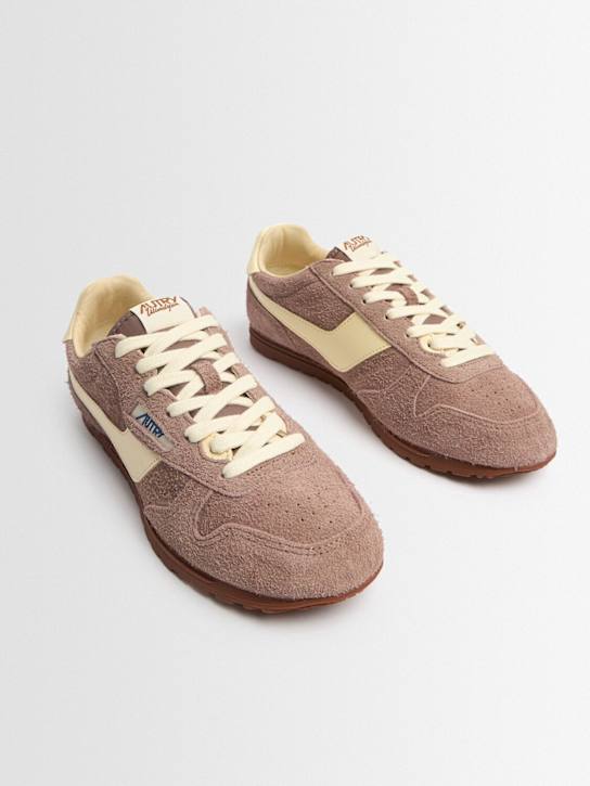 Autry: Windspin低帮运动鞋 - Rose/Rutabaga - women_1 | Luisa Via Roma
