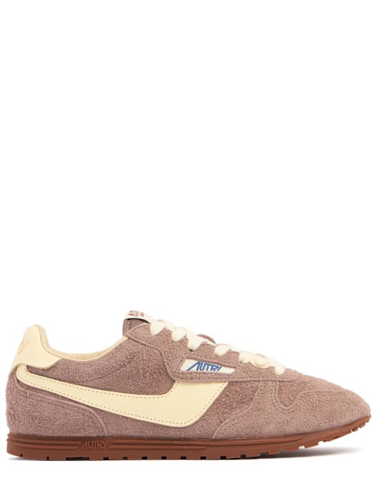 Autry: Windspin低帮运动鞋 - Rose/Rutabaga - women_0 | Luisa Via Roma