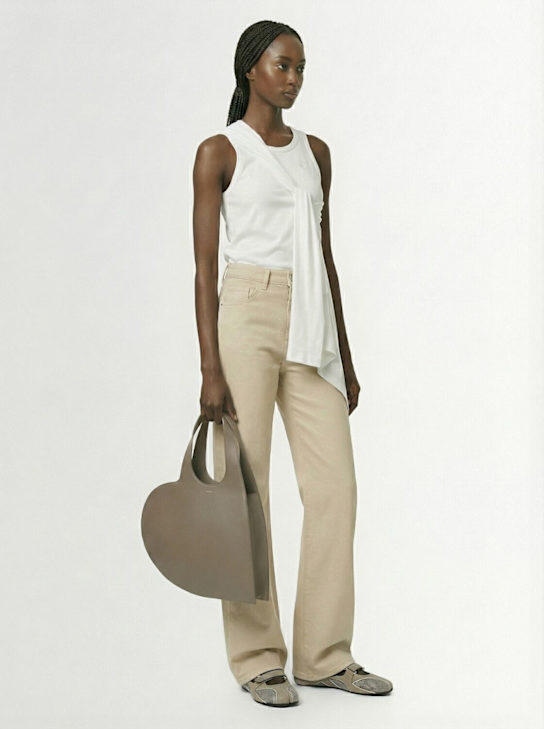 Coperni: Double Heart leather tote bag - women_1 | Luisa Via Roma