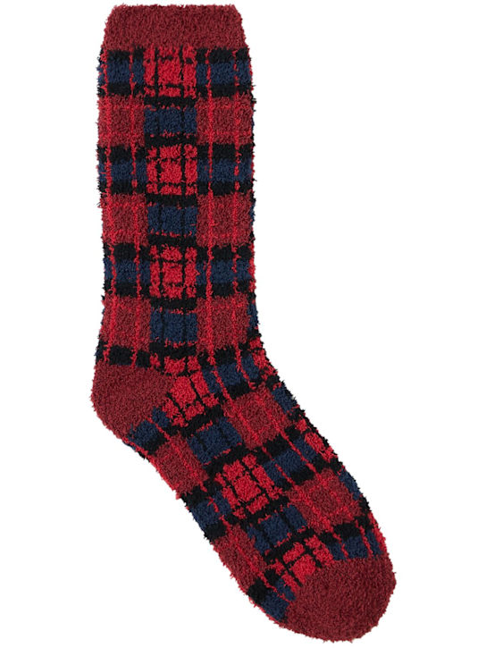 Skims: Poly socks - Merlot Navy - women_0 | Luisa Via Roma