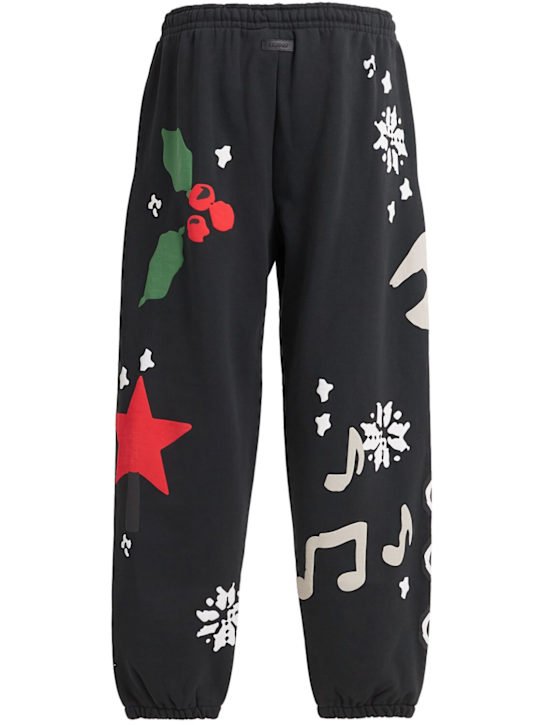 Skims: CPFM brushed heavy cotton sweatpants - Onyx Dove Print - men_1 | Luisa Via Roma